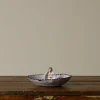 Pierce & Ward ABRA CERAMIC FIGURINE DISH - LILAC GLAZE WITH SCALLOPED RIM | Ceramics | Vessels