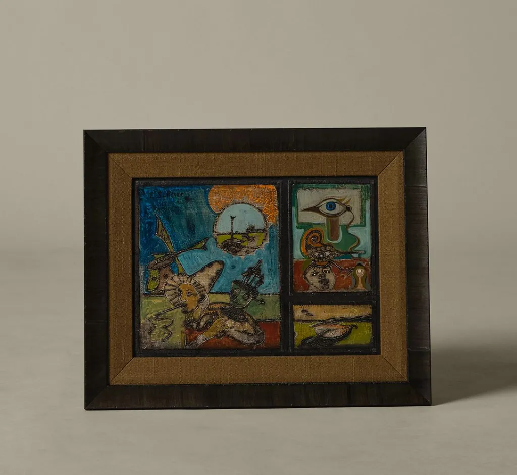 Pierce & Ward AMERICAN MIXED MEDIA BY EDWIN SCHEIER (1910-2008) | Art