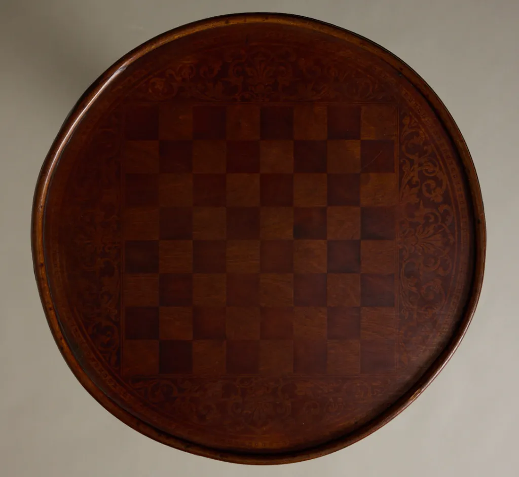 Pierce & Ward ANTIQUE BENTWOOD GAME TABLE | Furniture
