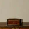 Pierce & Ward ANTIQUE BURL WOOD JEWELRY BOX | Boxes