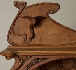 Pierce & Ward ANTIQUE FRENCH ART NOUVEAU OAK SIDEBOARD | Furniture
