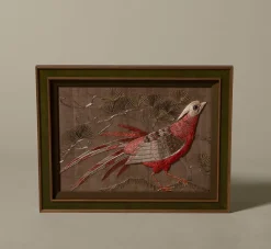Pierce & Ward ANTIQUE NEEDLEPOINT RELIEF OF PHEASANT | Art