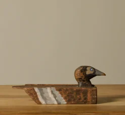 Pierce & Ward ANTIQUE PAINTED DUCK BOX | Boxes