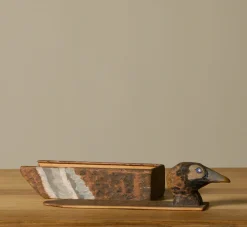 Pierce & Ward ANTIQUE PAINTED DUCK BOX | Boxes