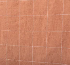 Pierce & Ward ANTWERP STRIPE LINEN TEA TOWEL IN CLAY | Kitchen