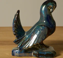 Pierce & Ward ART DECO CERAMIC DOVE BOOKENDS | Ceramics | Books & Bookends