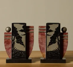 Pierce & Ward ART DECO FRENCH BOOKENDS | Books & Bookends