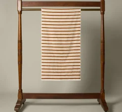 Pierce & Ward BAINA FRANKLIN BATH TOWEL IN CHALK AND FUYU | Bed + Bath