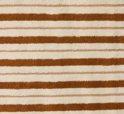Pierce & Ward BAINA FRANKLIN BATH TOWEL IN CHALK AND FUYU | Bed + Bath