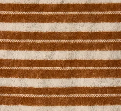 Pierce & Ward BAINA SAN LUIS HAND TOWEL IN CHALK AND FUYU | Bed + Bath