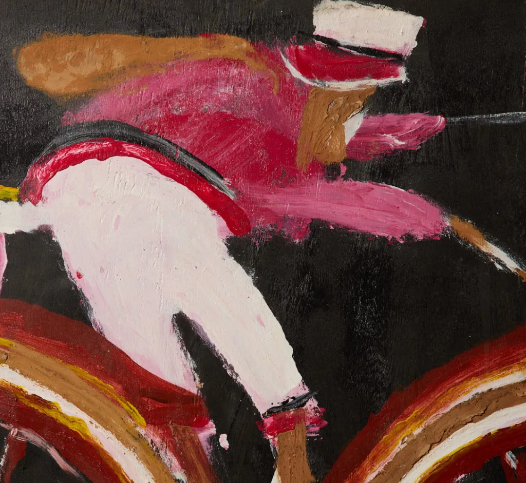 Pierce & Ward BICYCLIST BY JIMMY LEE SUDDUTH (1910-2007) | Art