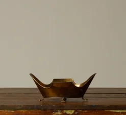 Pierce & Ward BRASS CLAW FOOTED BOWL | Vessels