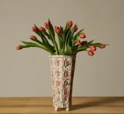 Pierce & Ward CARA BAUERMEISTER ARTIST'S TOUR VASE IN SWIRL | Ceramics | Vessels