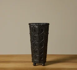 Pierce & Ward CARA BAUERMEISTER ARTIST'S TOUR VASE IN BLACK | Ceramics | Vessels
