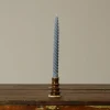 Pierce & Ward CERAMIC BROWN CANDLESTICK HOLDER | Candlesticks & Candles
