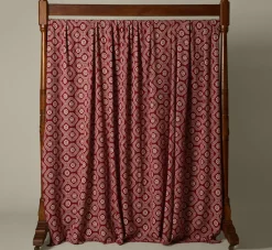 Pierce & Ward CERPA BLANKET IN CRIMSON RED 91" X 91" | Bed + Bath