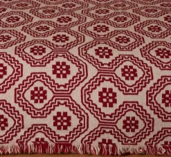 Pierce & Ward CERPA BLANKET IN CRIMSON RED 94