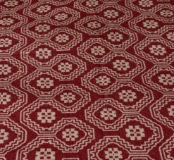 Pierce & Ward CERPA BLANKET IN CRIMSON RED 94