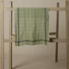 Pierce & Ward CHARVET FRENCH LINEN TEA TOWEL IN SAUGE | Kitchen