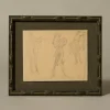Pierce & Ward CIRCA 1910 NUDE FIGURAL STUDY BY EDOARDO DE ALBERTIS (1874-1950) | Art