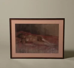 Pierce & Ward CIRCA 1930s ITALIAN RECLINING NUDE | Art
