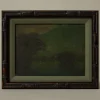Pierce & Ward EARLY AMERICAN FOLK ART LANDSCAPE | Art