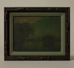 Pierce & Ward EARLY AMERICAN FOLK ART LANDSCAPE | Art