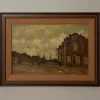 Pierce & Ward EARLY 20TH CENTURY BELGIAN CITYSCAPE BY VICTOR BAUFFE EARLY 20TH CENTURY BELGIAN CITYSCAPE BY VICTOR BAUFFE (1849-1921) | Art