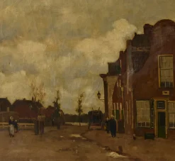 Pierce & Ward EARLY 20TH CENTURY BELGIAN CITYSCAPE BY VICTOR BAUFFE EARLY 20TH CENTURY BELGIAN CITYSCAPE BY VICTOR BAUFFE (1849-1921) | Art