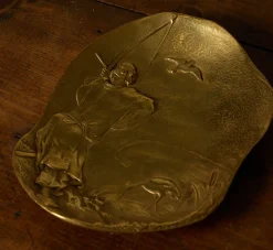 Pierce & Ward EARLY 20TH CENTURY BRONZE ARCHER DISH | Vessels | Objets D'Art