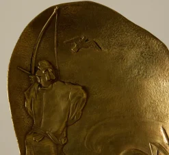 Pierce & Ward EARLY 20TH CENTURY BRONZE ARCHER DISH | Vessels | Objets D'Art