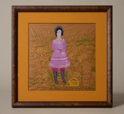 Pierce & Ward EARLY 20TH CENTURY FOLK ART PORTRAIT BY EVE PERI (1897–1966) | Art