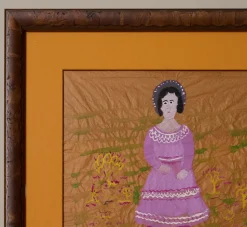 Pierce & Ward EARLY 20TH CENTURY FOLK ART PORTRAIT BY EVE PERI (1897–1966) | Art