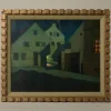 Pierce & Ward EARLY 20TH CENTURY HUNGARIAN VILLAGE AT NIGHT | Art