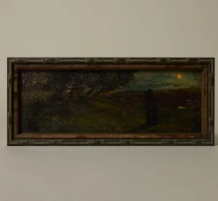 Pierce & Ward EARLY 19TH CENTURY ITALIAN MOONLIGHT LANDSCAPE | Art