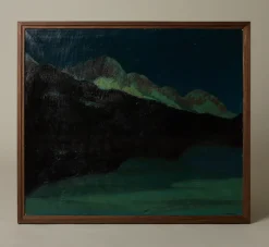 Pierce & Ward EARLY 20TH CENTURY ITALIAN MOONLIT ALPS | Art