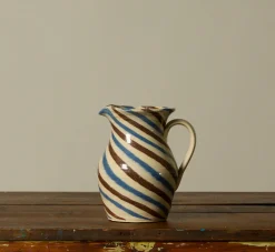 Pierce & Ward EARTHENWARE FOLK ART SWIRL JUG I | Ceramics | Vessels