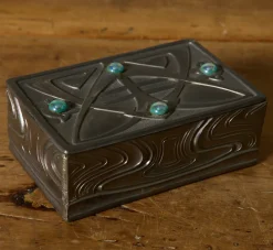 Pierce & Ward EUROPEAN ART NOUVEAU METAL BOX | Boxes