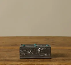 Pierce & Ward EUROPEAN ART NOUVEAU METAL BOX | Boxes