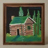 Pierce & Ward FOLK ART LOG CABIN BY JIMMY LEE SUDDUTH | Art