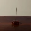 Pierce & Ward GENTLE HABITS AMBER GLASS INCENSE HOLDER | Apothecary