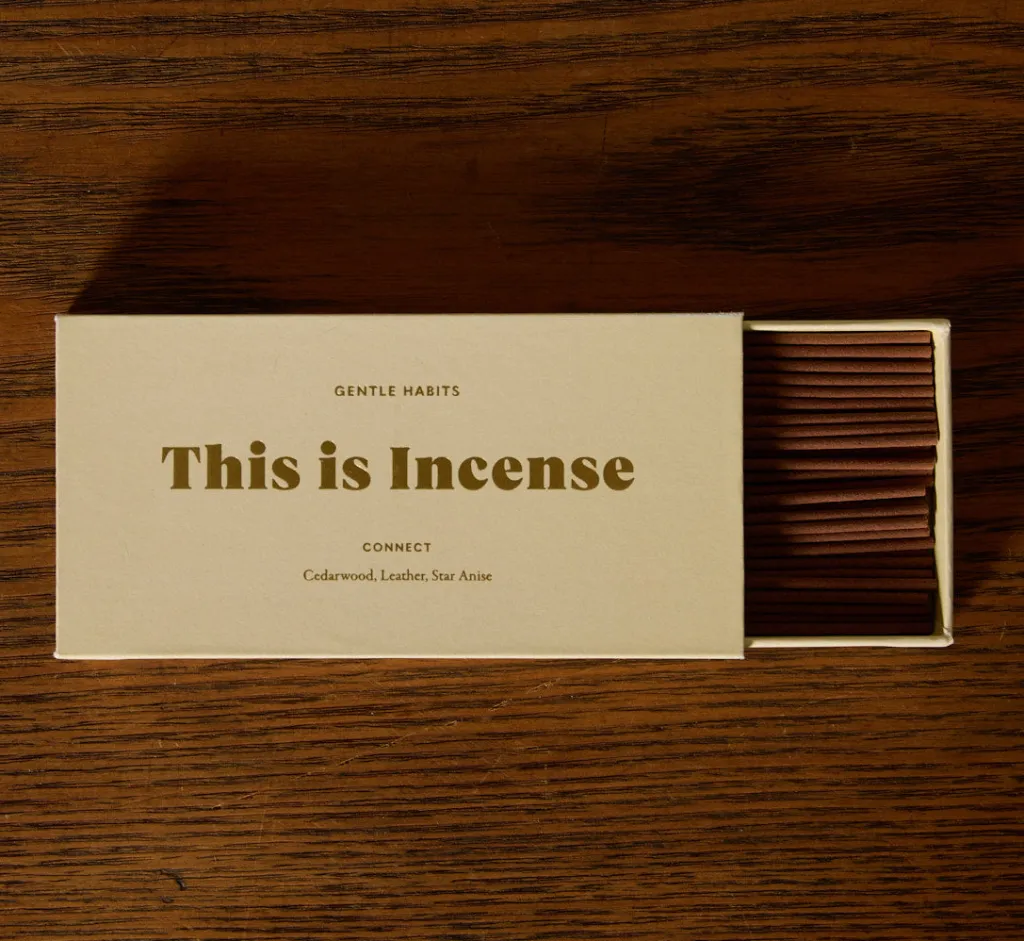 Pierce & Ward GENTLE HABITS CONNECT INCENSE | Apothecary
