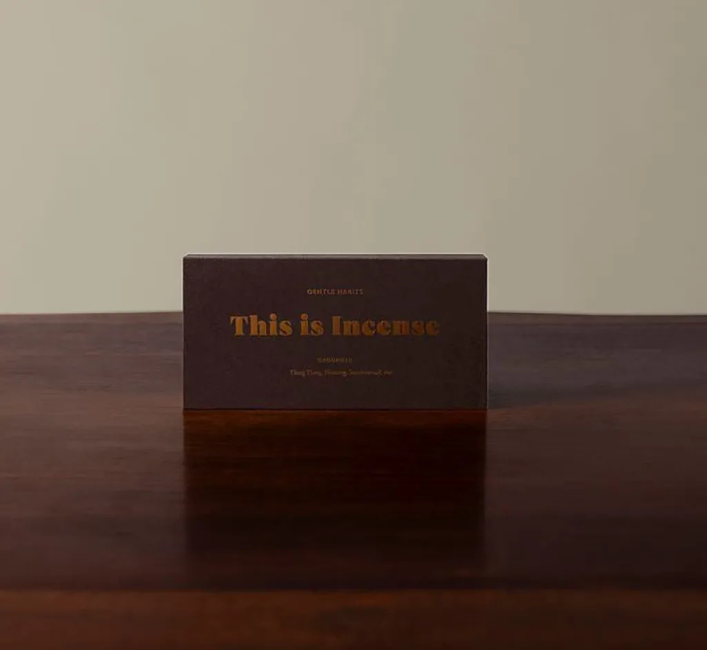 Pierce & Ward GENTLE HABITS GROUNDED INCENSE | Apothecary