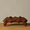 Pierce & Ward HAND-CARVED PYRAMID TRAMP ART BOX | Boxes