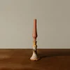 Pierce & Ward HANDS CHIMNEY CANDLE IN BLUSH | Candlesticks & Candles
