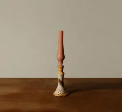 Pierce & Ward HANDS CHIMNEY CANDLE IN BLUSH | Candlesticks & Candles