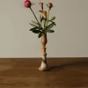 Pierce & Ward HANDS VASE CANDLE IN NATURAL | Candlesticks & Candles
