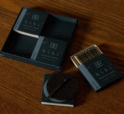 Pierce & Ward HIBI INCENSE MATCH GIFT BOX IN DEEP | Apothecary