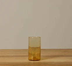 Pierce & Ward IL BUCO VITA TALL GLASS IN AMBER | Kitchen