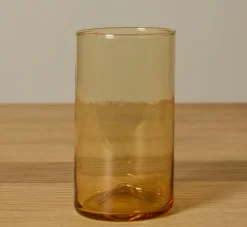 Pierce & Ward IL BUCO VITA TALL GLASS IN AMBER | Kitchen